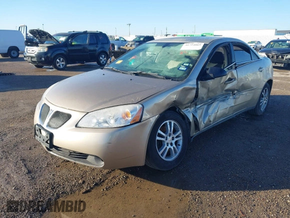 2006 Pontiac G6 6-Cyl with VIN 1G2ZG558964271627, listed as a IAAI auction lot 41754865 with Not provided miles and . Bid and sale history available at DreamBid. Image 2.