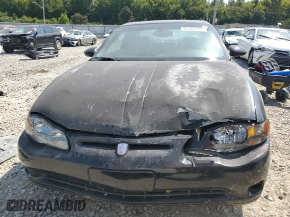 2002 Chevrolet Monte Carlo SS with VIN 2G1WX15K029227843, listed as a Copart auction lot 67503274 with 219,394 mi miles and Clean Title. Bid and sale history available at carsss.com. Image 5.