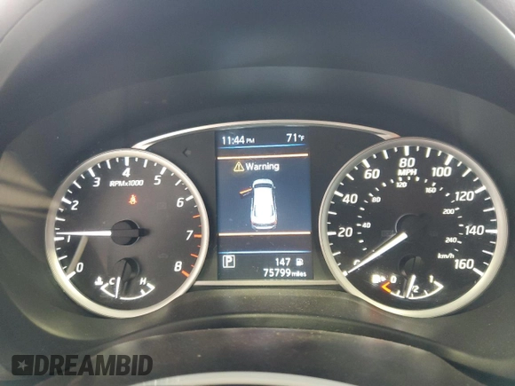 2019 Nissan Sentra SV with VIN 3N1AB7AP8KY363404, listed as a Copart auction lot 53468355 with 75,799 mi miles and Salvage Title. Bid and sale history available at DreamBid. Image 9.