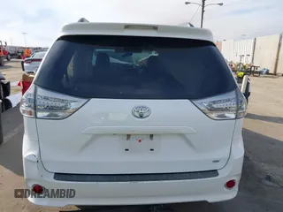 2014 Toyota Sienna SE with VIN 5TDXK3DC2ES472249, listed as a IAAI auction lot 41402101 with Not Provided miles and . Bid and sale history available at DreamBid. Image 15.
