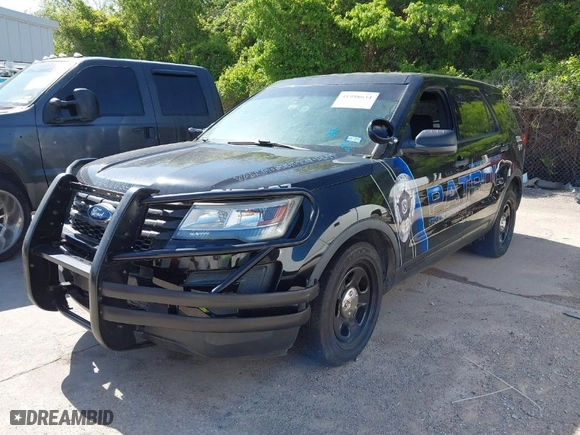 2016 Ford Utility Police Interceptor with VIN 1FM5K8AR5GGD16437, listed as a IAAI auction lot 41998634 with 134,199 mi miles. Bid and sale history available at carsss.com. Image 2.