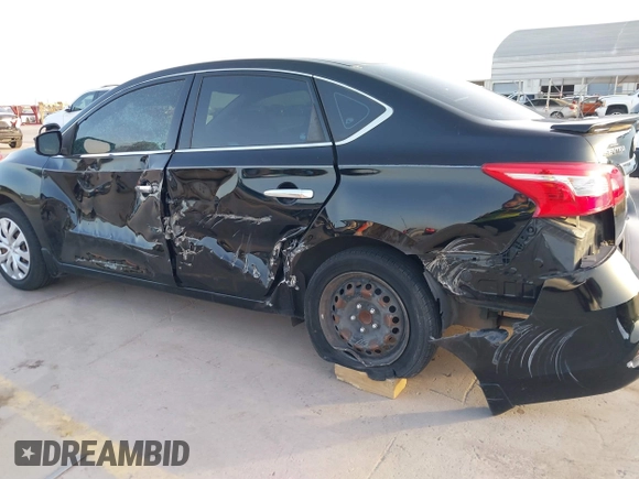 2017 Nissan Sentra S with VIN 3N1AB7AP9HY411436, listed as a IAAI auction lot 41801826 with 83,093 mi miles. Bid and sale history available at carsss.com. Image 6.