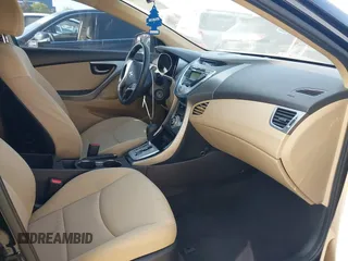 2012 Hyundai Elantra Limited with VIN KMHDH4AE5CU213997, listed as a IAAI auction lot 41881245 with 167,998 mi miles. Bid and sale history available at carsss.com. Image 5.