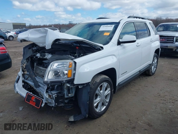 2017 GMC Terrain SLE with VIN 2GKFLTEK2H6344742, listed as a IAAI auction lot 41966058 with 112,298 mi miles. Bid and sale history available at carsss.com. Image 18.