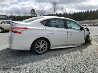 2013 Nissan Sentra SR with VIN 3N1AB7AP1DL778645, listed as a Copart auction lot 49945335 with 184,610 mi miles and Salvage Title. Bid and sale history available at carsss.com. Image 3.