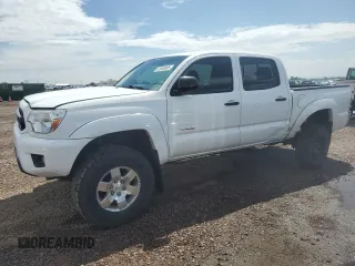 2014 Toyota Tacoma with VIN 3TMLU4EN2EM159233, listed as a Copart auction lot 61855995 with 65,735 mi miles and Salvage title. Bid and sale history available at DreamBid. Image 1.