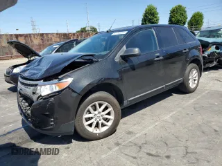 2013 Ford Edge SE with VIN 2FMDK3GC3DBE26150, listed as a Copart auction lot 63794895 with 80,689 mi miles and Salvage title. Bid and sale history available at DreamBid. Image 1.