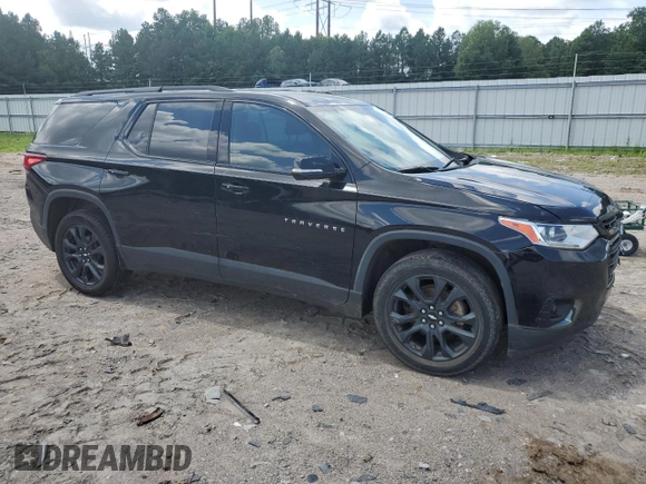 2019 Chevrolet Traverse RS with VIN 1GNERJKX4KJ142464, listed as a Copart auction lot 64090194 with 105,610 mi miles and Salvage Title. Bid and sale history available at carsss.com. Image 4.