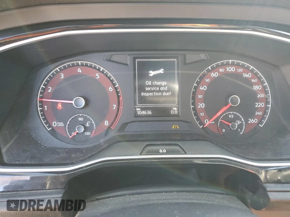 2020 Volkswagen Jetta SEL with VIN 3VWEB7BU1LM059694, listed as a Copart auction lot 54207915 with 104,636 mi miles and Salvage title. Bid and sale history available at DreamBid. Image 9.