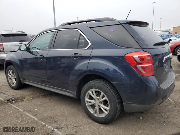 2016 Chevrolet Equinox LT with VIN 2GNALCEK1G1186886, listed as a Copart auction lot 84854164 with 104,514 mi miles and Salvage Title. Bid and sale history available at carsss.com. Image 2.