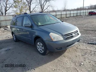 2006 Kia Sedona LX with VIN KNDMB233X66038970, listed as a IAAI auction lot 41724062 with 192,135 mi miles. Bid and sale history available at carsss.com. Image 1.