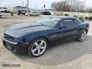 2012 Chevrolet Camaro 2LT with VIN 2G1FC1E3XC9132101, listed as a Copart auction lot 46923515 with 96,717 mi miles and Salvage Title. Bid and sale history available at carsss.com. Image 1.