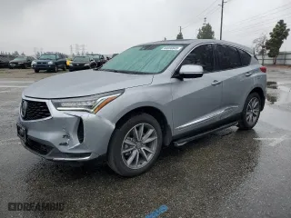 2023 Acura RDX w/Technology Package with VIN 5J8TC1H53PL001146, listed as a Copart auction lot 44656845 with 9,090 mi miles and Salvage Title. Bid and sale history available at carsss.com. Image 1.