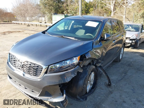 2020 Kia Sorento L with VIN 5XYPG4A31LG662078, listed as a IAAI auction lot 41537124 with 65,976 mi miles. Bid and sale history available at carsss.com. Image 17.