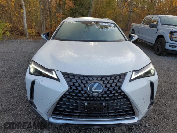 2024 Lexus UX 250h Premium with VIN JTHP9JBHXR2077083, listed as a Copart auction lot 76112004 with 22,385 mi miles and Salvage title. Bid and sale history available at DreamBid. Image 5.