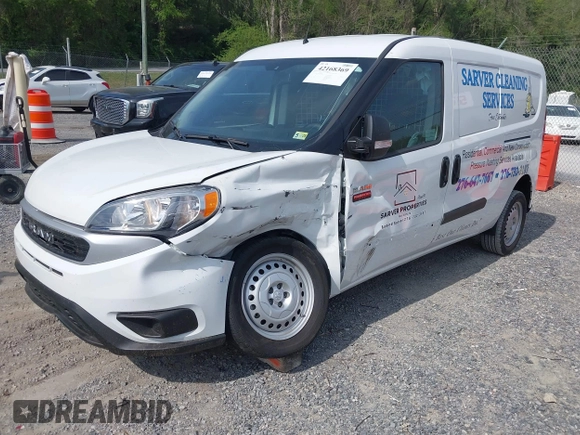 2022 Ram ProMaster City Cargo Tradesman with VIN ZFBHRFABXN6X98994, listed as a IAAI auction lot 42168369 with 9,171 mi miles and . Bid and sale history available at DreamBid. Image 20.