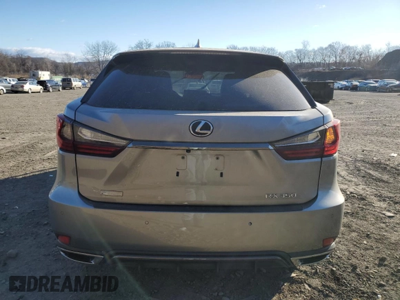 2020 Lexus RX with VIN 2T2SZMDA7LC213817, listed as a Copart auction lot 86687514 with 29,702 mi miles and Salvage Title. Bid and sale history available at carsss.com. Image 6.