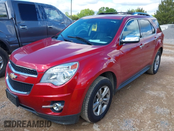 2013 Chevrolet Equinox LTZ with VIN 1GNALFEK3DZ106282, listed as a IAAI auction lot 42025898 with 157,119 mi miles. Bid and sale history available at carsss.com. Image 2.