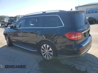 2017 Mercedes-Benz GLS 450 with VIN 4JGDF6EE3HA883469, listed as a Copart auction lot 46098445 with 136,804 mi miles and Salvage Title. Bid and sale history available at DreamBid. Image 2.