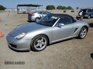 2006 Porsche Boxster с VIN WP0CA29806U711990, выставлен на аукционе Copart как лот 56735625 с пробегом 110 892 миль миль и Чистый • Clean title. История ставок и продаж доступна на DreamBid. Изображение 1.