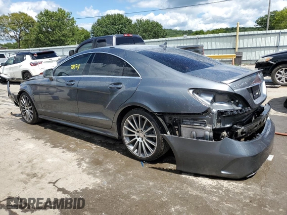 2016 Mercedes-Benz CLS with VIN WDDLJ6FB5GA183184, listed as a Copart auction lot 63021673 with 78,074 mi miles. Bid and sale history available at carsss.com. Image 2.