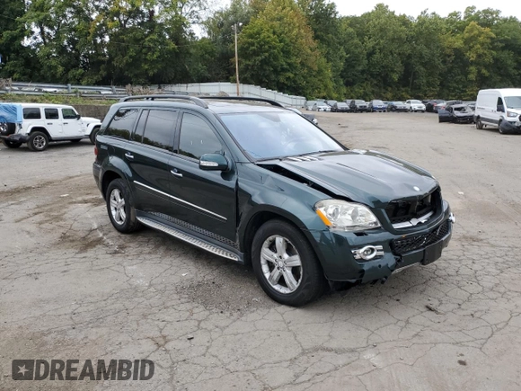 2008 Mercedes-Benz GL-Class 4.6L with VIN 4JGBF71E98A365160, listed as a Copart auction lot 72470384 with 167,332 mi miles and Salvage Title. Bid and sale history available at carsss.com. Image 4.