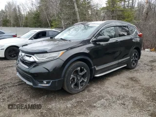 2017 Honda CR-V Touring with VIN 2HKRW2H9XHH113831, listed as a Copart auction lot 53442615 with 150,460 mi miles and Salvage Title. Bid and sale history available at DreamBid. Image 1.