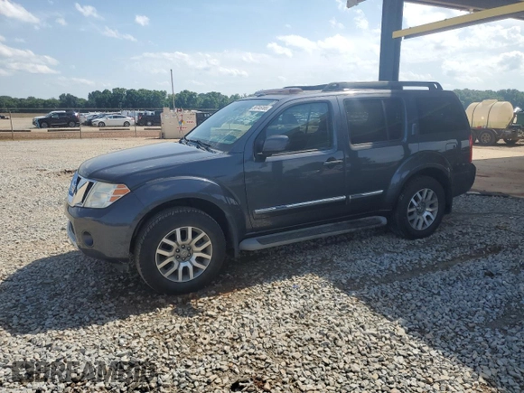 2012 Nissan Pathfinder S z VIN 5N1AR1NN1CC627020, wystawiony jako Copart lot #56745165 z przebiegiem 116 792 mil mil oraz Czysty tytuł • Clean title. Historia ofert i sprzedaży dostępna na DreamBid. Obrazek 1.