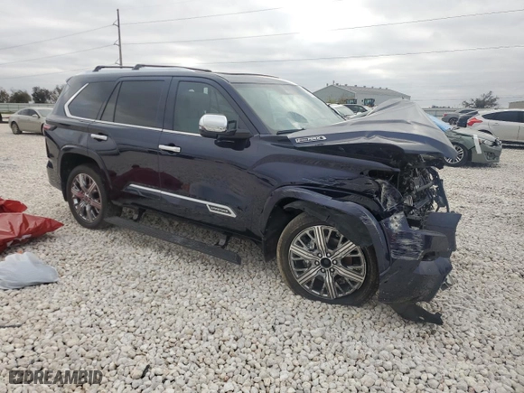 2024 Toyota Sequoia SR5 with VIN 7SVAAABA9RX039208, listed as a Copart auction lot 45027245 with 0 mi miles and Salvage Title. Bid and sale history available at carsss.com. Image 4.