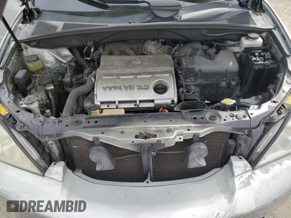 2005 Lexus RX 330 with VIN 2T2GA31U05C037427, listed as a Copart auction lot 48027485 with 207,554 mi miles and Salvage title. Bid and sale history available at DreamBid. Image 12.