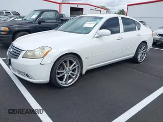 2006 Infiniti M45 Sport with VIN JNKBY01E06M208536, listed as a IAAI auction lot 41907429 with 213,767 mi miles. Bid and sale history available at carsss.com. Image 2.