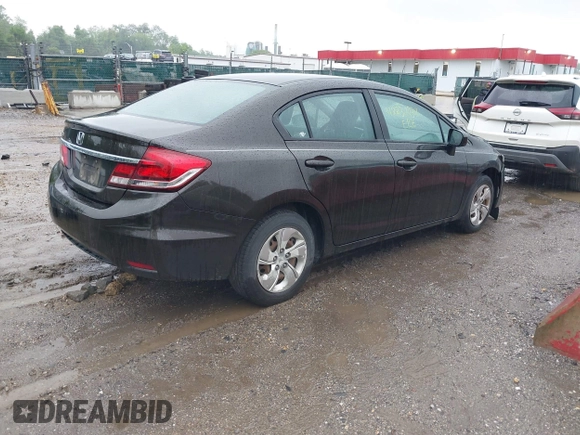2014 Honda Civic LX z VIN 2HGFB2F5XEH538843, wystawiony jako IAAI lot #42232234 z przebiegiem 165 938 mil mil oraz . Historia ofert i sprzedaży dostępna na DreamBid. Obrazek 4.
