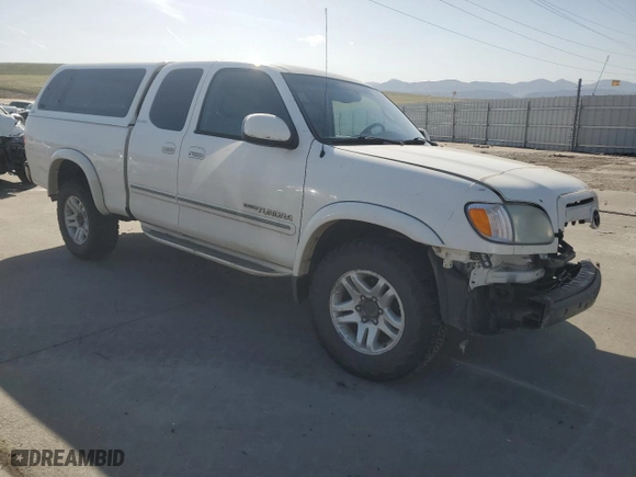 2004 Toyota Tundra Ltd with VIN 5TBBT48154S442062, listed as a Copart auction lot 52220095 with 277,343 mi miles and Salvage Title. Bid and sale history available at carsss.com. Image 4.