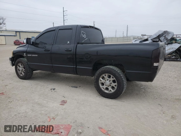 2004 Dodge Ram 2500 SLT with VIN 3D7KA28C94G143584, listed as a Copart auction lot 87600605 with 349,529 mi miles and Salvage Title. Bid and sale history available at carsss.com. Image 2.