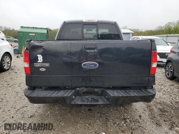 2005 Ford F-150 STX with VIN 1FTRX14W35KE52124, listed as a Copart auction lot 55623765 with 127,747 mi miles and Clean title. Bid and sale history available at DreamBid. Image 6.
