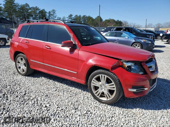 2015 Mercedes-Benz GLK with VIN WDCGG5HB4FG426149, listed as a Copart auction lot 48708605 with 151,672 mi miles and Salvage Title. Bid and sale history available at carsss.com. Image 4.