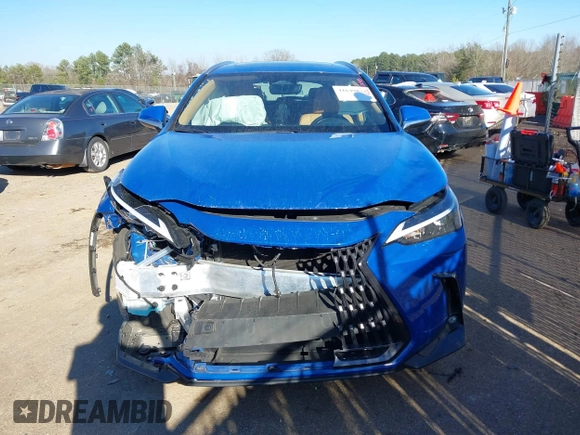 2023 Lexus NX with VIN 2T2GDCAZ0PC004353, listed as a IAAI auction lot 41649834 with 19,585 mi miles. Bid and sale history available at carsss.com. Image 12.