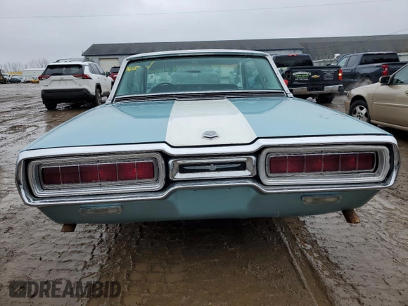 1965 Ford Thunderbird with VIN 5Y83Z146816, listed as a Copart auction lot 46672065 with 36,491 mi miles and Clean Title. Bid and sale history available at DreamBid. Image 6.