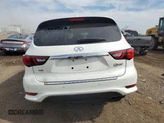 2020 Infiniti QX60 Signature Edition with VIN 5N1DL0MM2LC548361, listed as a Copart auction lot 56133795 with 27,806 mi miles and Salvage title. Bid and sale history available at DreamBid. Image 6.