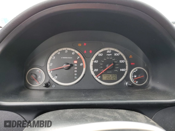 2005 Honda CR-V EX SE with VIN JHLRD78915C052429, listed as a Copart auction lot 51222935 with 260,125 mi miles and Salvage Title. Bid and sale history available at DreamBid. Image 9.