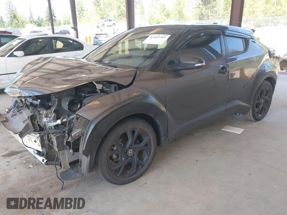 2021 Toyota C-HR LE with VIN JTNKHMBX5M1129253, listed as a IAAI auction lot 42169707 with 54,312 mi miles and . Bid and sale history available at DreamBid. Image 18.