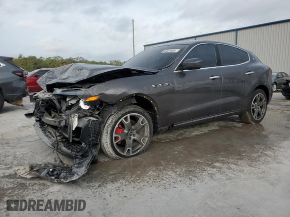 2021 Maserati Levante GT with VIN ZN661XUA8MX364794, listed as a Copart auction lot 83231954 with 23,188 mi miles and Salvage Title. Bid and sale history available at carsss.com. Image 1.