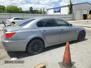 2008 BMW 5 Series 535i with VIN WBANW13598CZ78604, listed as a Copart auction lot 52450455 with 109,024 mi miles and Clean Title. Bid and sale history available at carsss.com. Image 3.