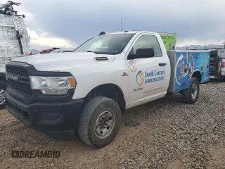 2019 Ram 2500 with VIN 3C6MR5AL8KG719595, listed as a Copart auction lot 69641734 with 117,740 mi miles and Salvage title. Bid and sale history available at DreamBid. Image 1.