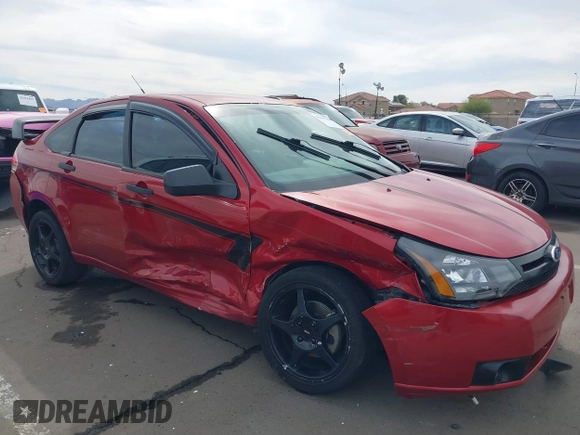 2010 Ford Focus SE with VIN 1FAHP3FN5AW298567, listed as a IAAI auction lot 41815362 with 108,327 mi miles. Bid and sale history available at carsss.com. Image 6.