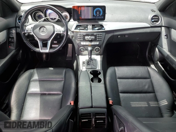 2013 Mercedes-Benz C 250 Sport with VIN WDDGF4HB6DR242731, listed as a Copart auction lot 63685885 with 95,789 mi miles and Salvage title. Bid and sale history available at DreamBid. Image 8.
