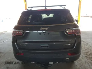 2018 Jeep Compass Limited with VIN 3C4NJDCB4JT232595, listed as a Copart auction lot 50377635 with 87,229 mi miles and Clean Title. Bid and sale history available at DreamBid. Image 6.
