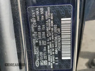 2021 Hyundai Elantra SEL with VIN KMHLN4AG5MU118993, listed as a Copart auction lot 53827655 with 54,311 mi miles and Salvage Title. Bid and sale history available at carsss.com. Image 13.
