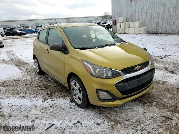2022 Chevrolet Spark LS with VIN KL8CB6SA6NC032899, listed as a Copart auction lot 44359125 with 42,642 mi miles and Non Repairable. Bid and sale history available at carsss.com. Image 10.
