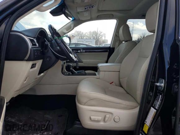 2023 Lexus GX with VIN JTJAM7BX2P5370792, listed as a Copart auction lot 88740935 with 10,725 mi miles and Salvage Title. Bid and sale history available at carsss.com. Image 7.